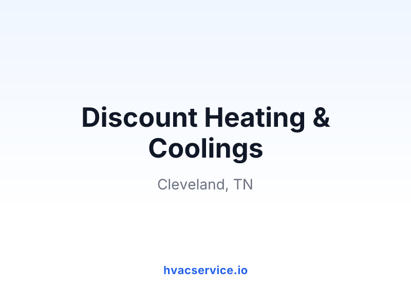 Discount Heating & Coolings
