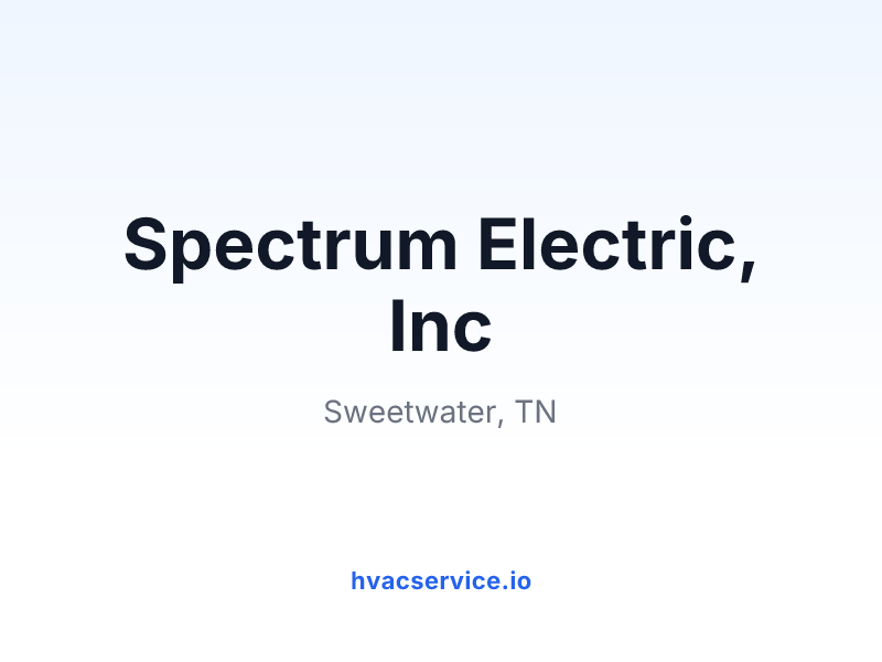 Spectrum Electric, Inc