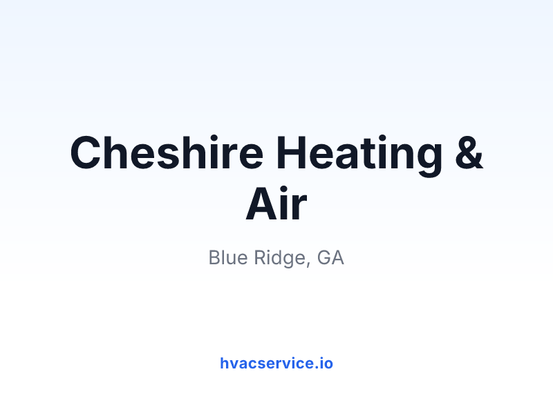 Cheshire Heating & Air