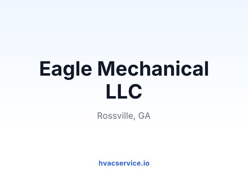 Eagle Mechanical LLC