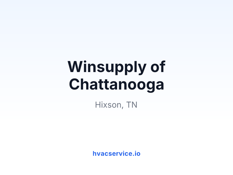Winsupply of Chattanooga