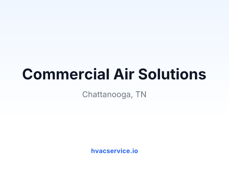 Commercial Air Solutions