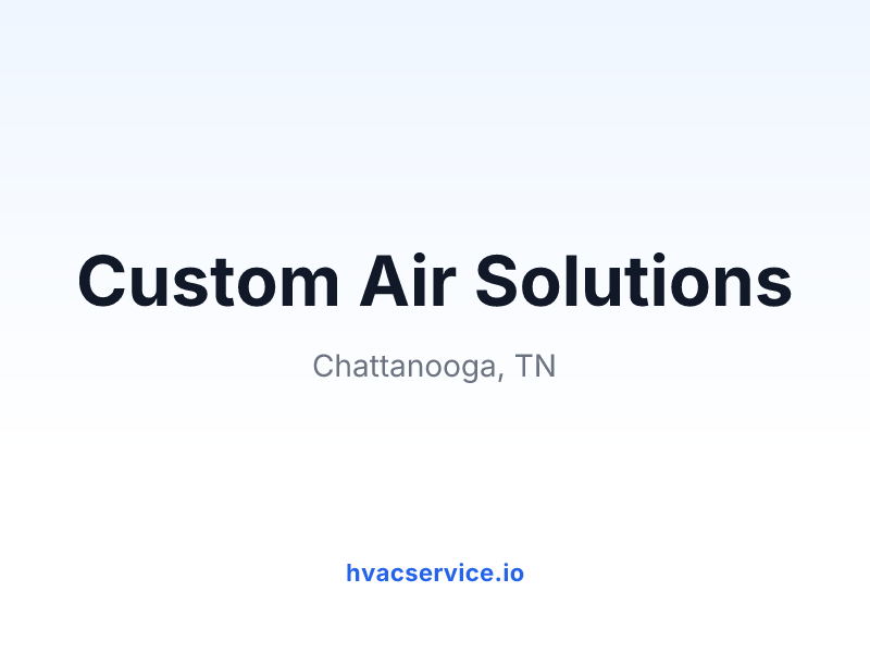 Custom Air Solutions