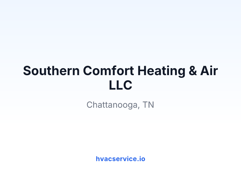 Southern Comfort Heating & Air LLC