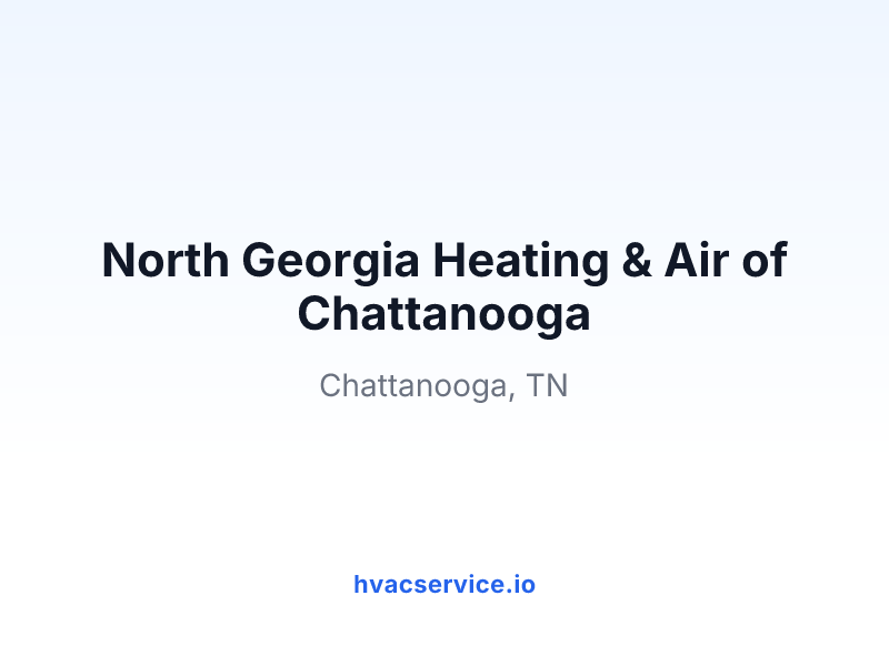North Georgia Heating & Air of Chattanooga