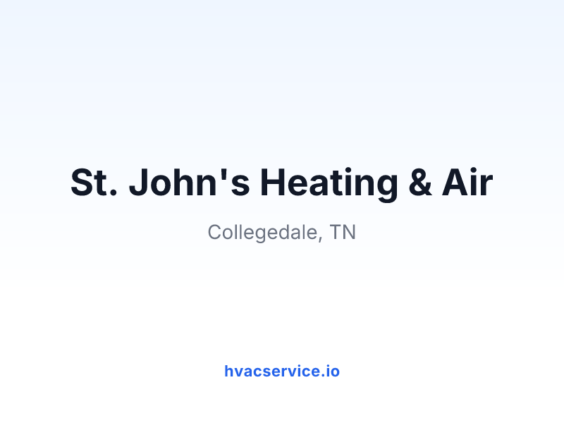 St. John's Heating & Air