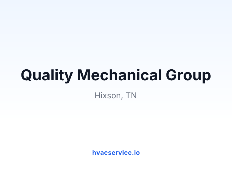 Quality Mechanical Group