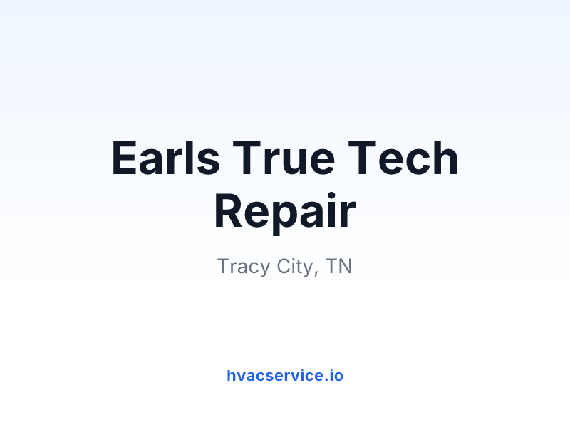 Earls True Tech Repair