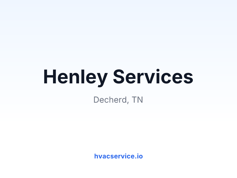 Henley Services