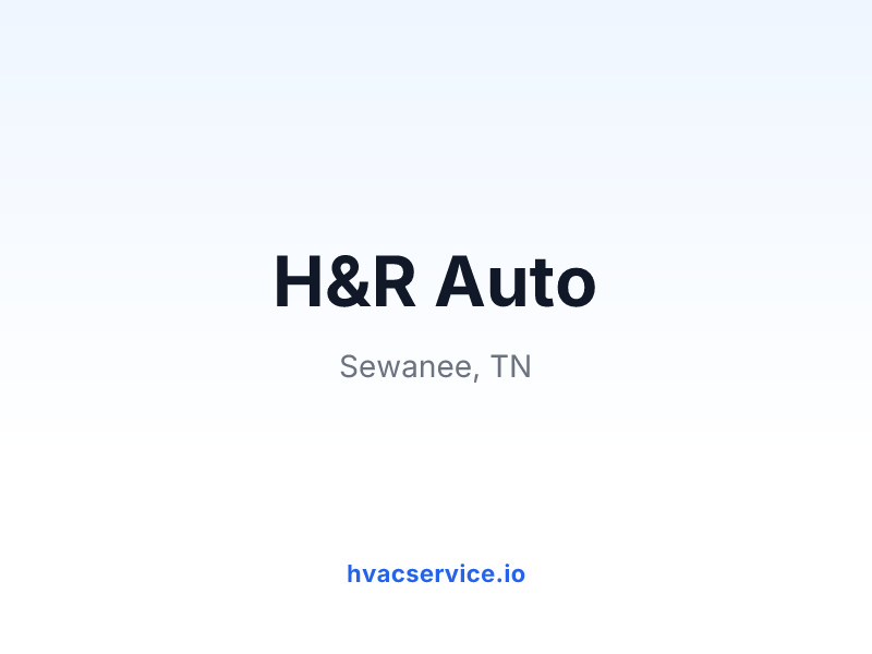 H&R Auto