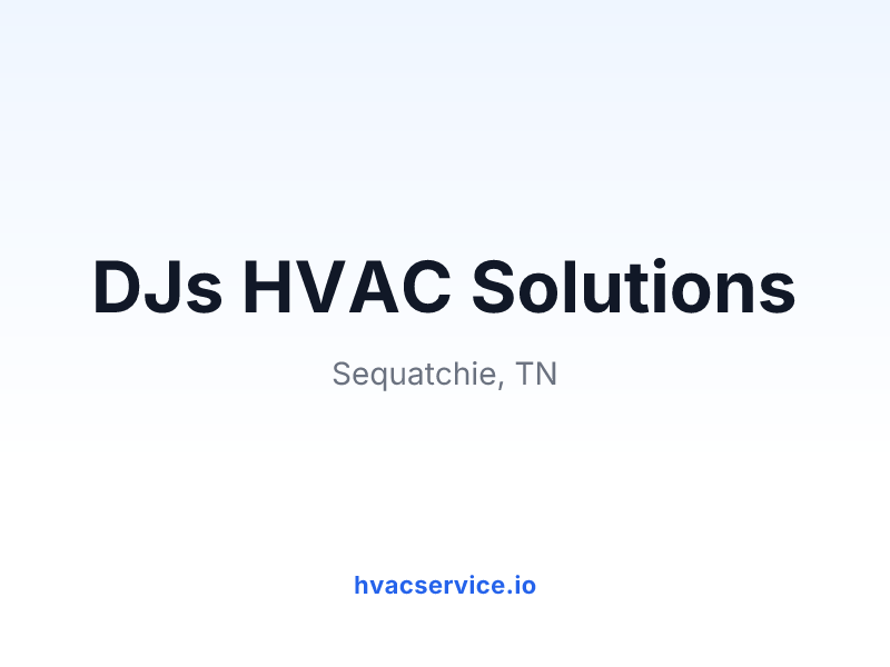 DJs HVAC Solutions
