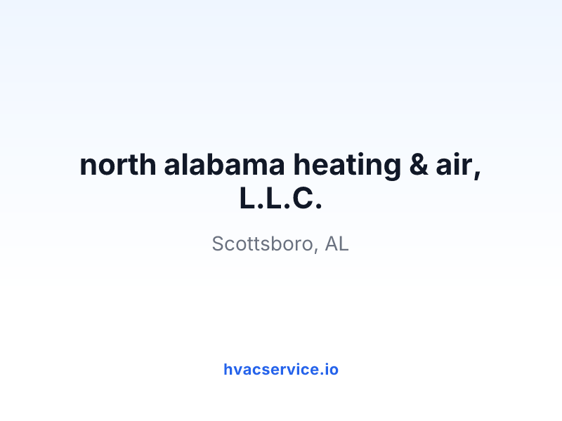 north alabama heating & air, L.L.C.