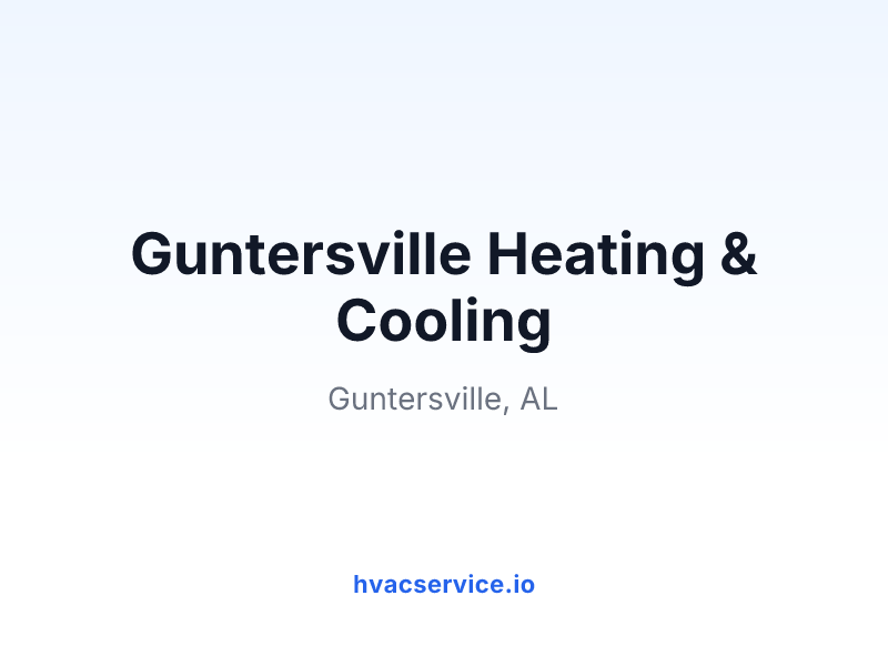 Guntersville Heating & Cooling