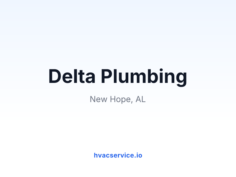 Delta Plumbing