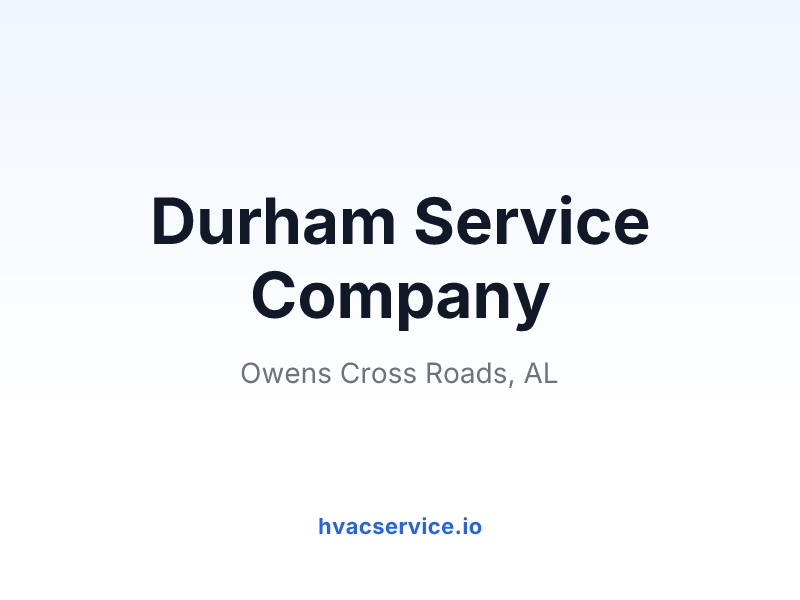 Durham Service Company