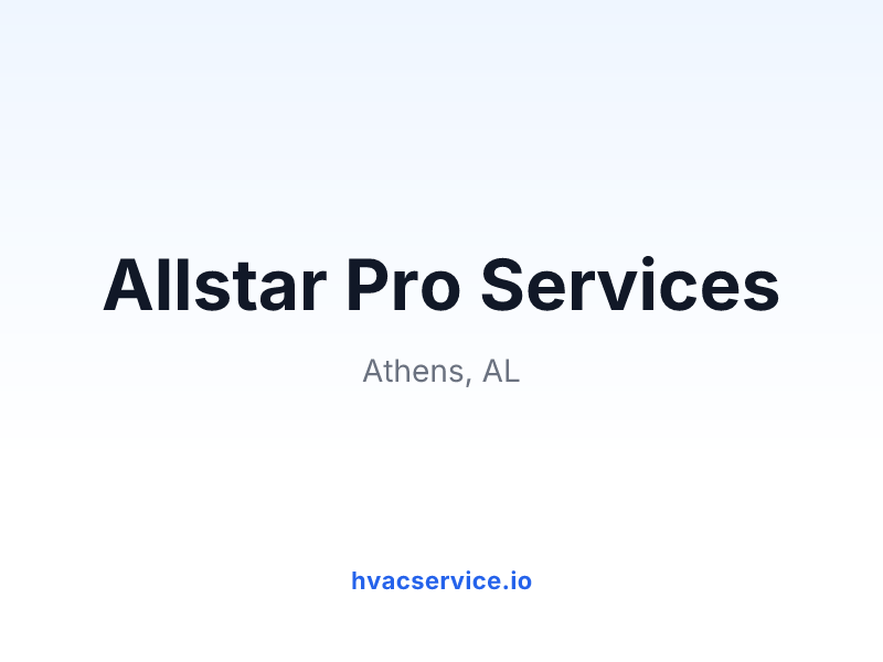 Allstar Pro Services