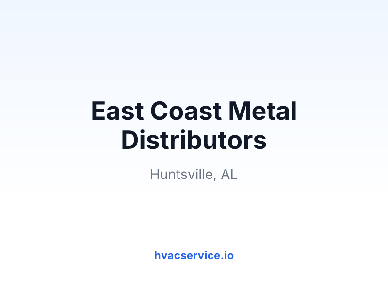 East Coast Metal Distributors