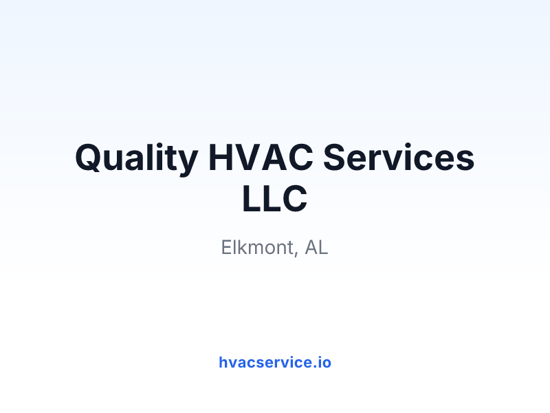 Quality HVAC Services LLC