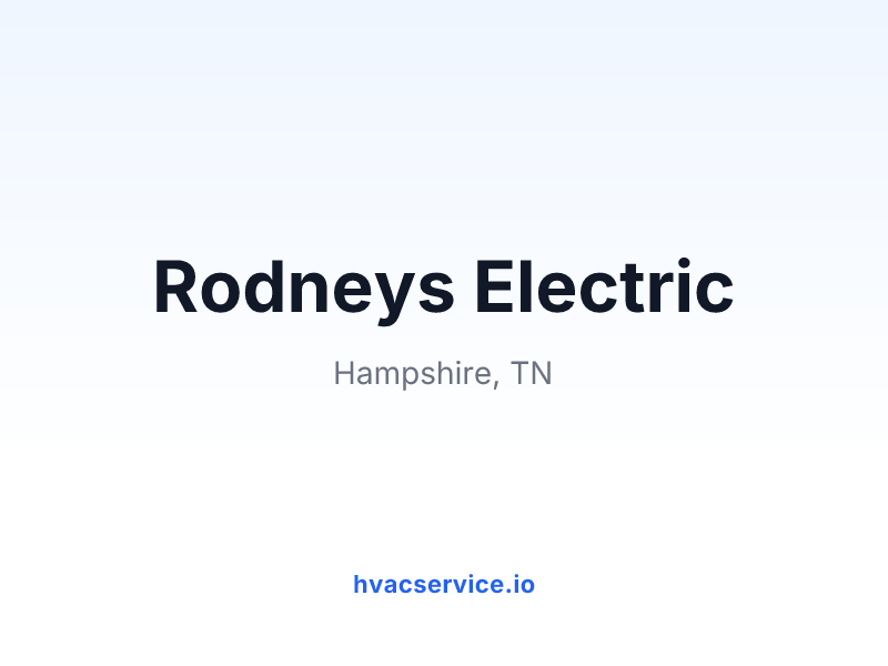 Rodneys Electric