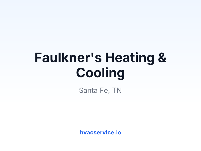 Faulkner's Heating & Cooling