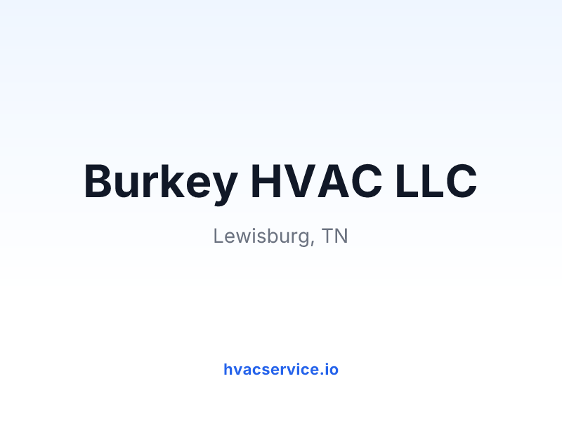 Burkey HVAC LLC
