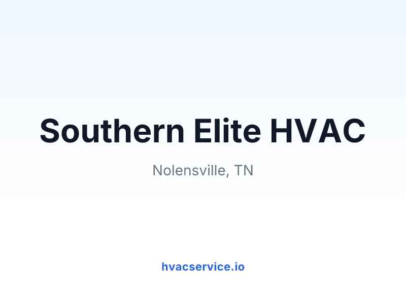 Southern Elite HVAC