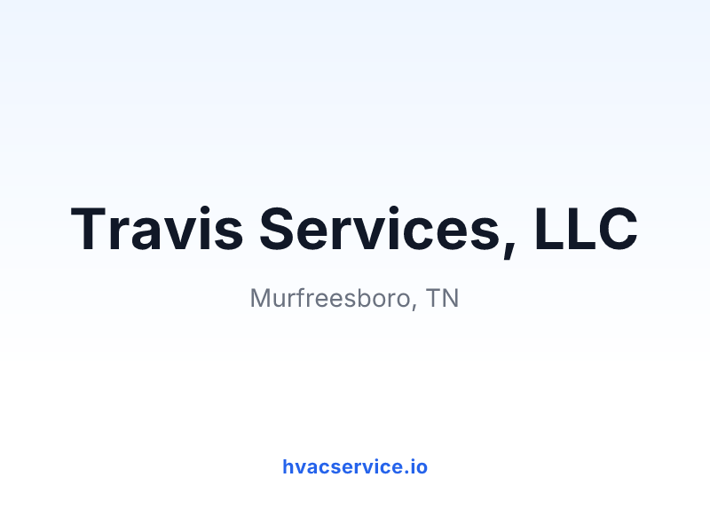 Travis Services, LLC