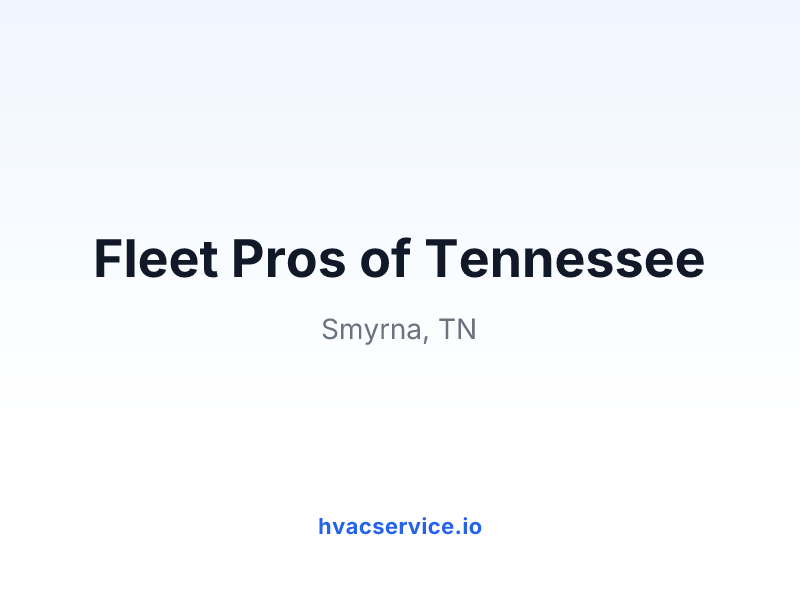 Fleet Pros of Tennessee