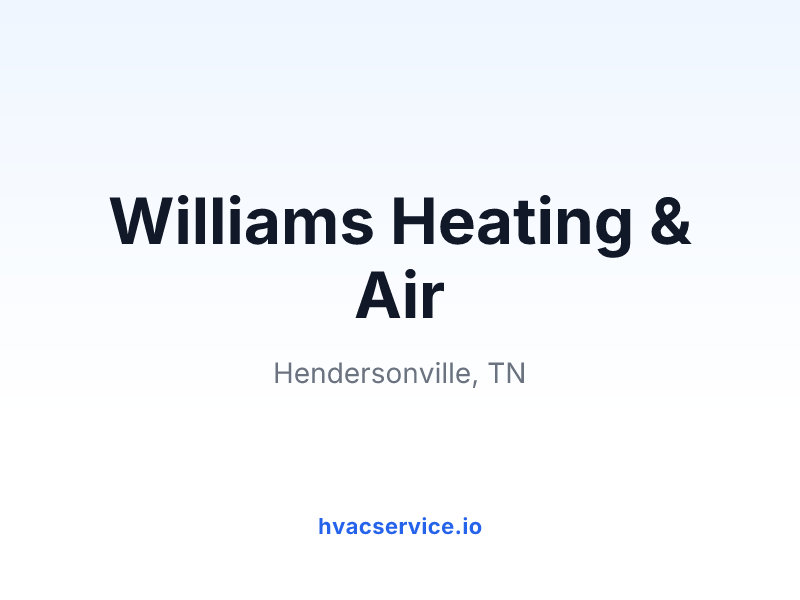 Williams Heating & Air