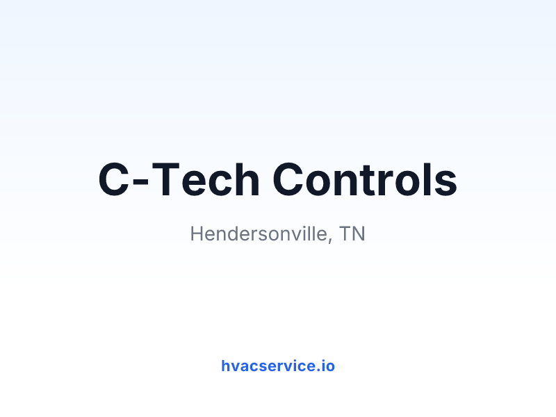 C-Tech Controls