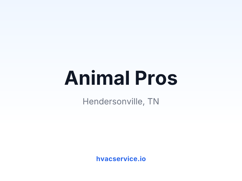 Animal Pros