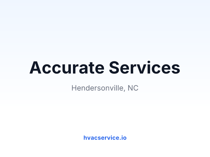 Accurate Services