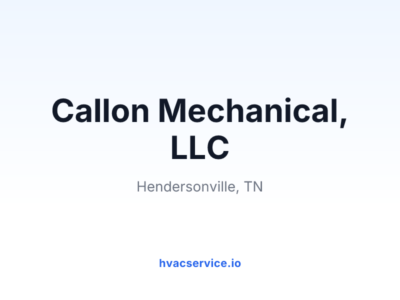 Callon Mechanical, LLC