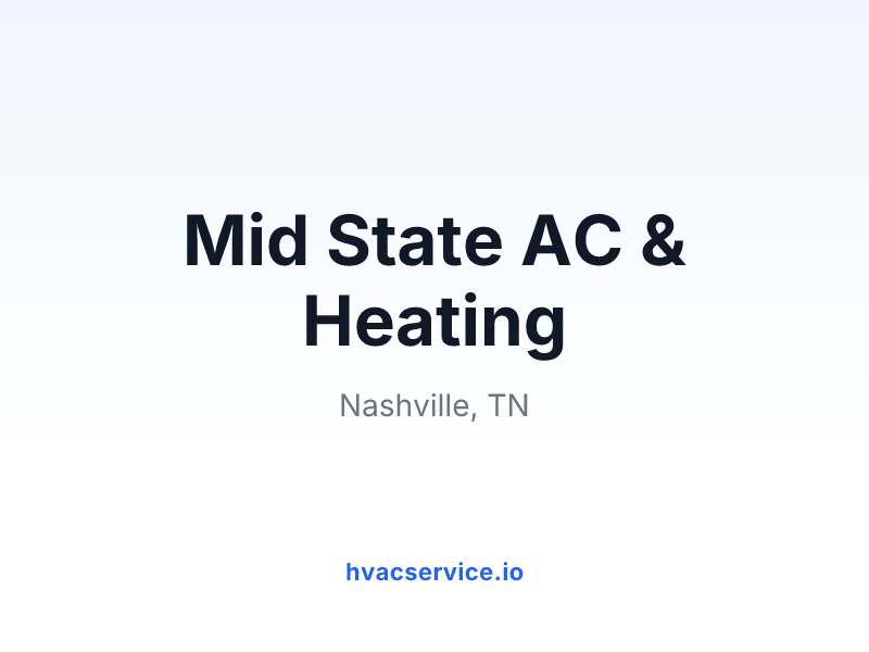 Mid State AC & Heating