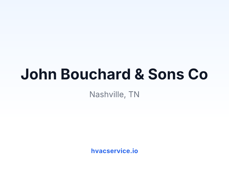 John Bouchard & Sons Co
