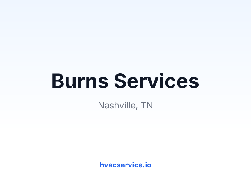 Burns Services