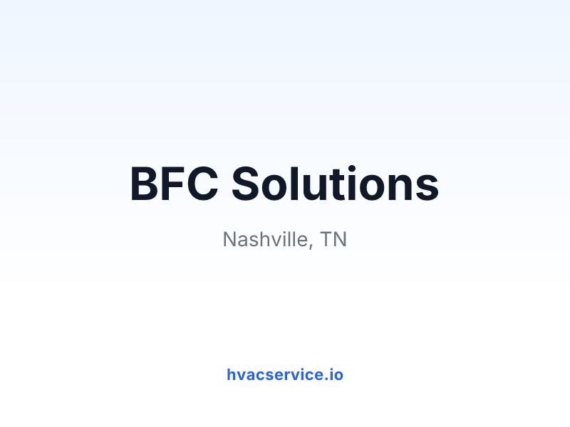 BFC Solutions