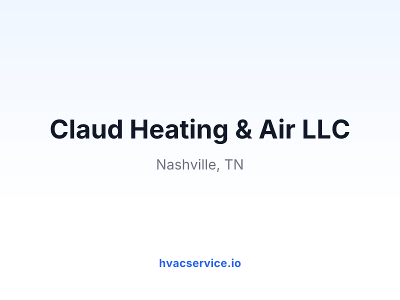 Claud Heating & Air LLC