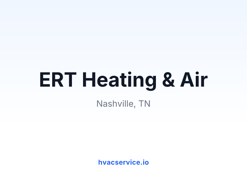 ERT Heating & Air