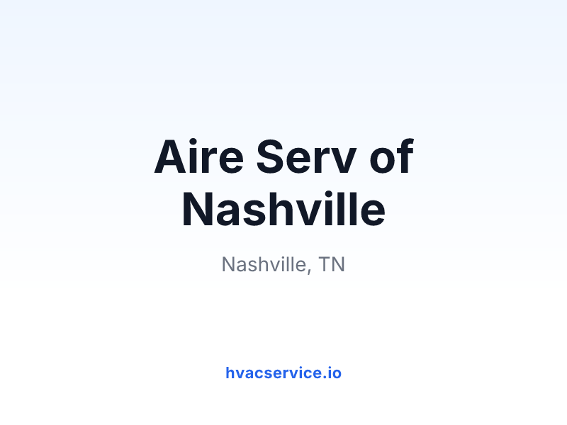Aire Serv of Nashville