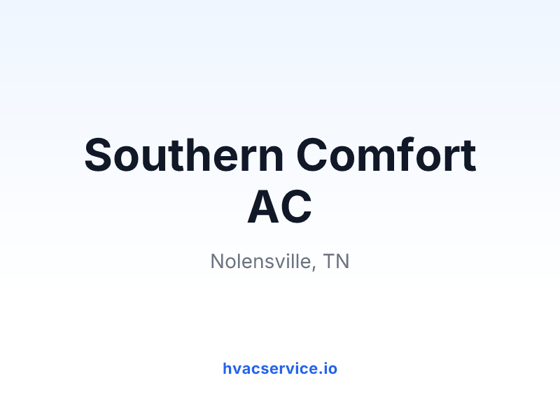 Southern Comfort AC