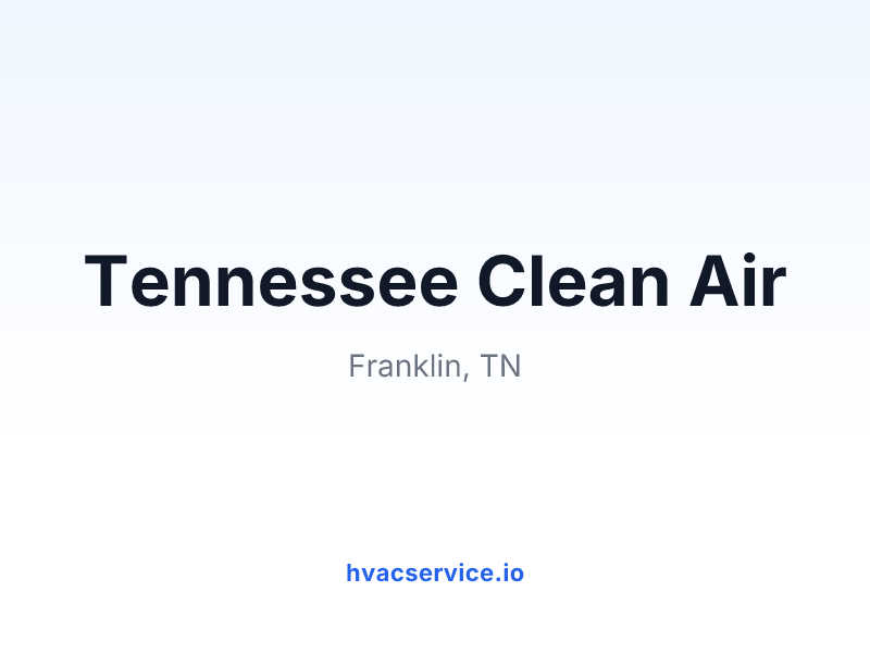 Tennessee Clean Air