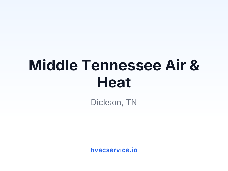 Middle Tennessee Air & Heat