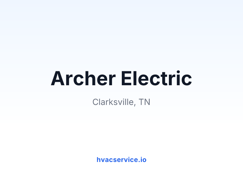Archer Electric