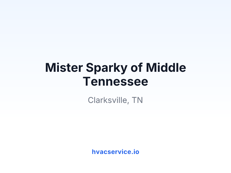Mister Sparky of Middle Tennessee
