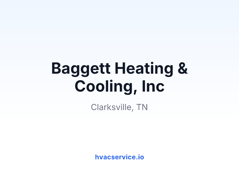 Baggett Heating & Cooling, Inc