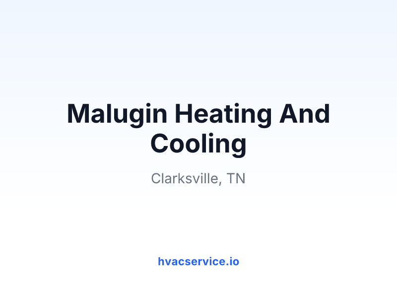 Malugin Heating And Cooling