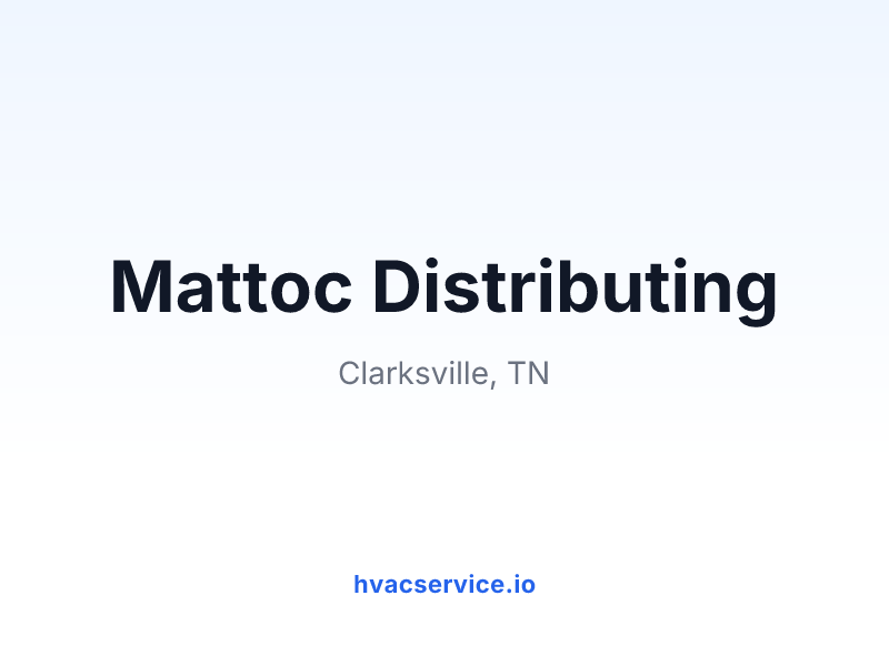 Mattoc Distributing