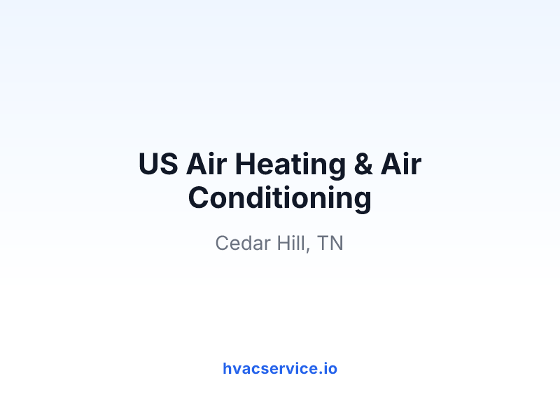 US Air Heating & Air Conditioning