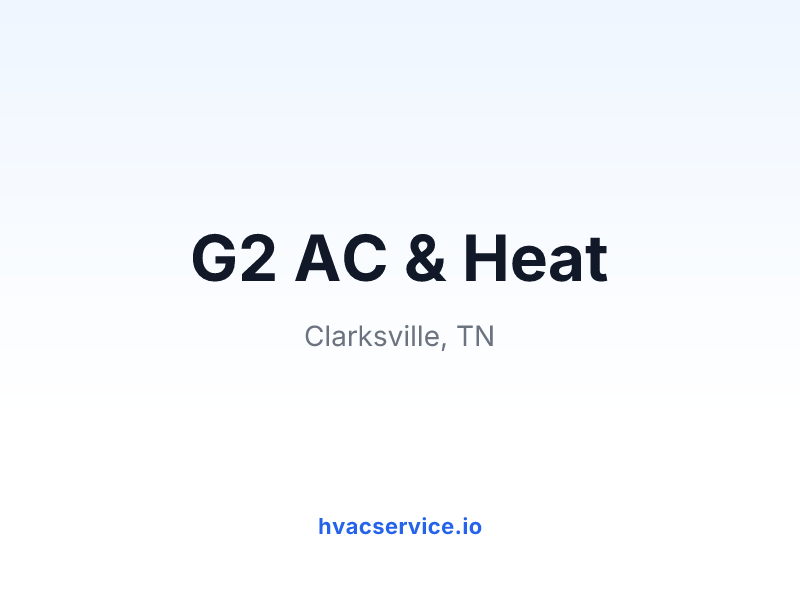 G2 AC & Heat